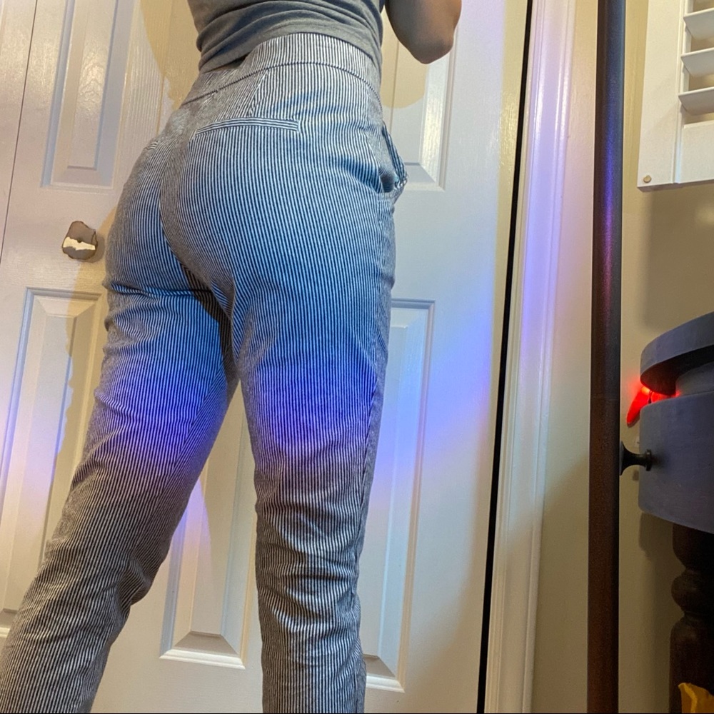 Hollister Pinstripe Skinny Pants